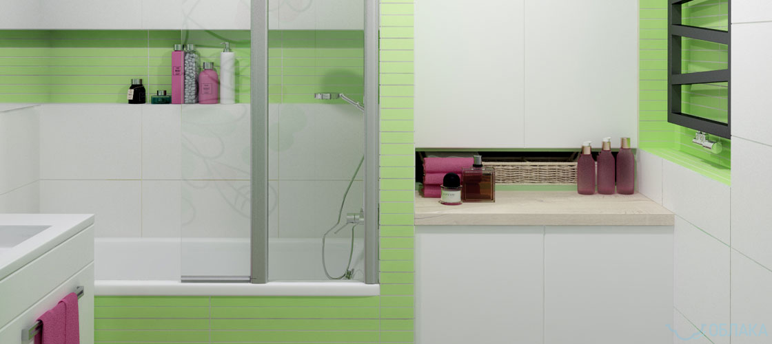 Дизайн решение ванной комнаты. Облако №91 - рис.2