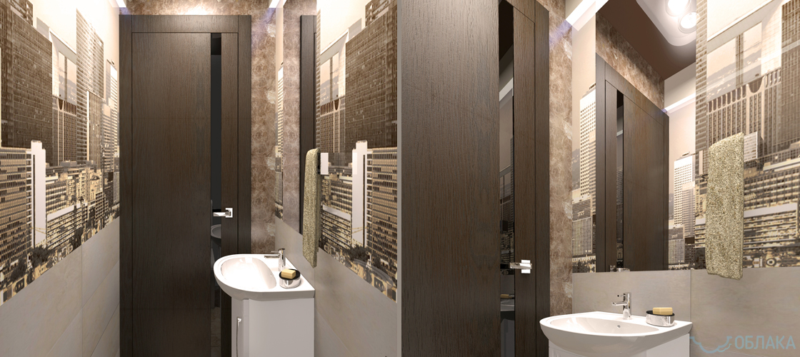 Дизайн решение ванной комнаты. Облако №26 - рис.8