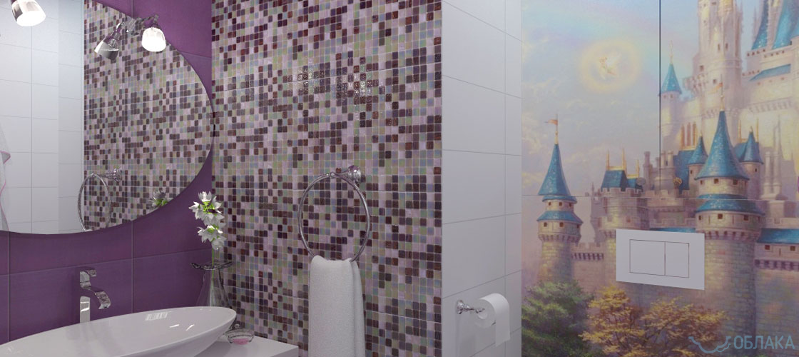 Дизайн решение ванной комнаты. Облако №85 - рис.8