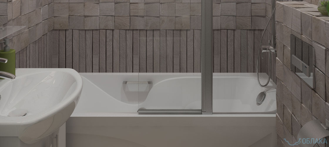 Дизайн решение ванной комнаты. Облако №88 - рис.2