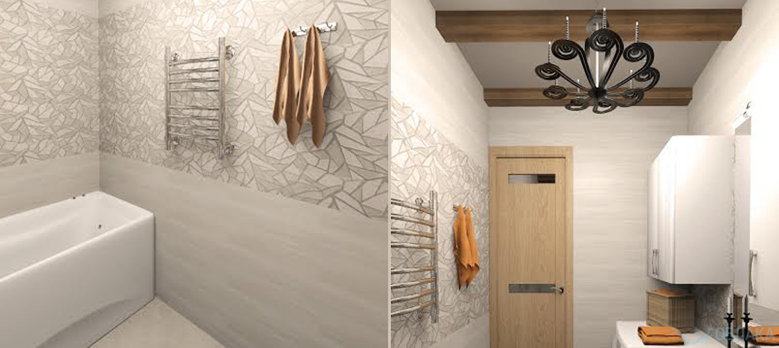 Дизайн решение ванной комнаты. Облако №36 - рис.2