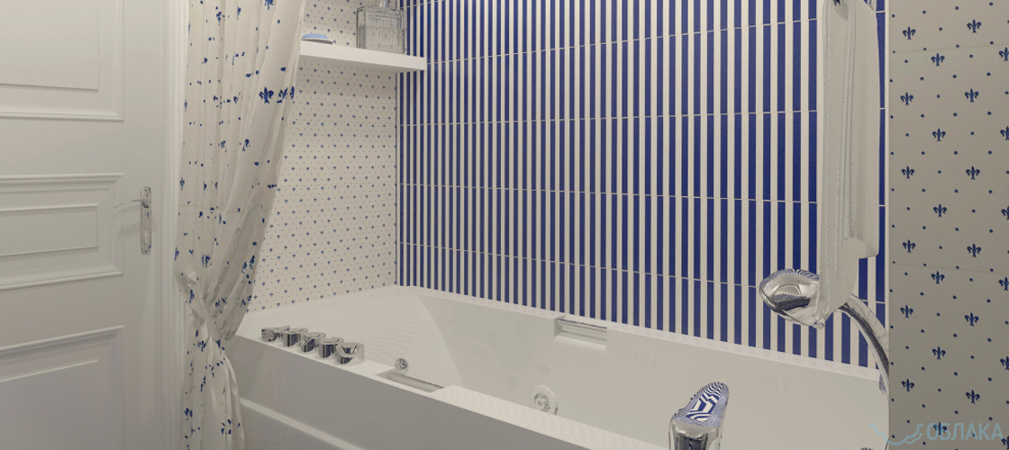 Дизайн решение ванной комнаты. Облако №66 - рис.4