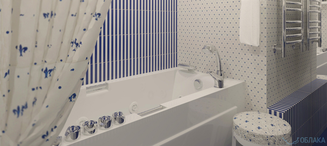 Дизайн решение ванной комнаты. Облако №66 - рис.8