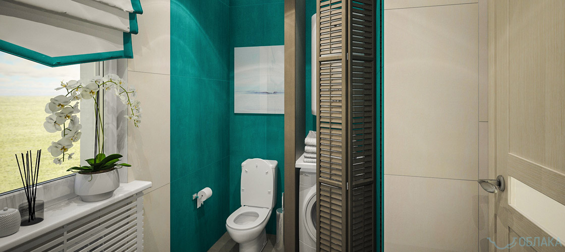 Дизайн решение ванной комнаты. Облако №97 - рис.5