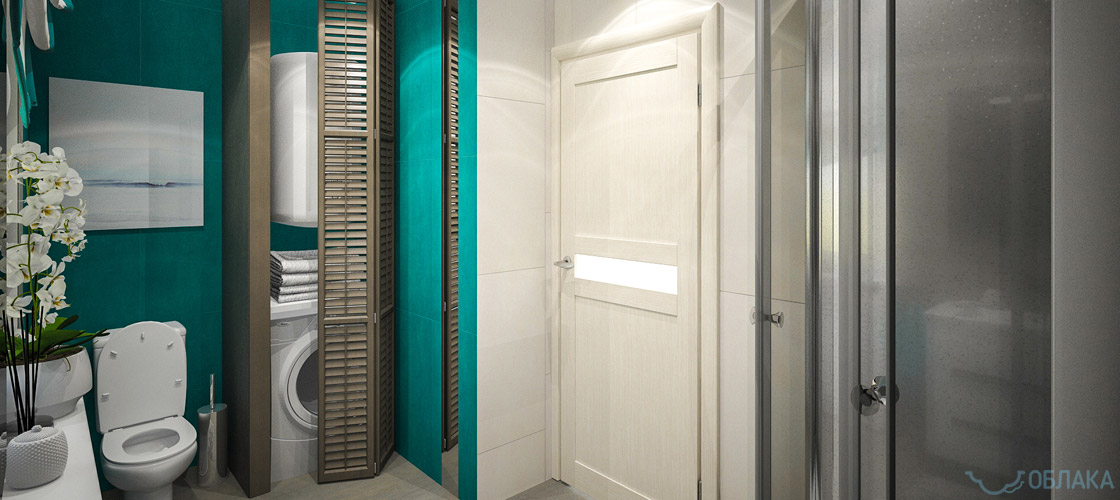 Дизайн решение ванной комнаты. Облако №97 - рис.6