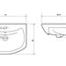 Тумба Диана-60 с ящиком-art23541--Мебель для ванной комнаты-2-thumb