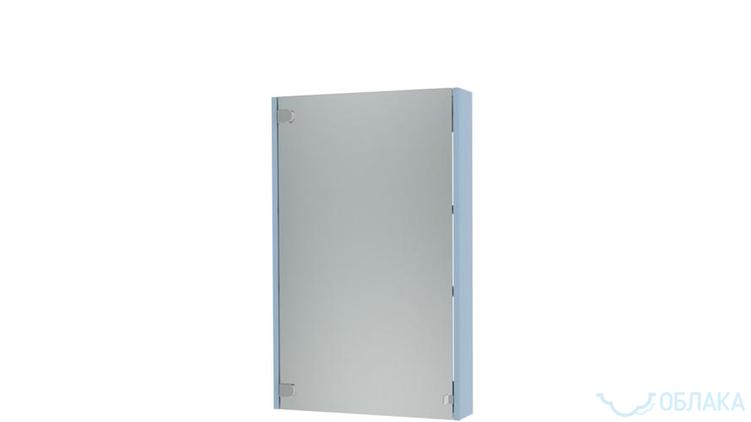 Зеркальный шкаф Эко-60 голубой-art1764--Мебель для ванной комнаты-1