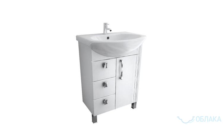 Кристи-60 L с ящиками-art1876--Мебель для ванной комнаты-1