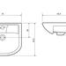 Тумба Диана-50 l с ящиком-art52124--Мебель для ванной комнаты-2-thumb