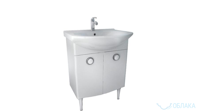 Тумба Лира-65 с дверцами-art1951--Мебель для ванной комнаты-1