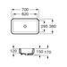 Roca Element 70 см-art50824-327572000-Раковины-4-thumb