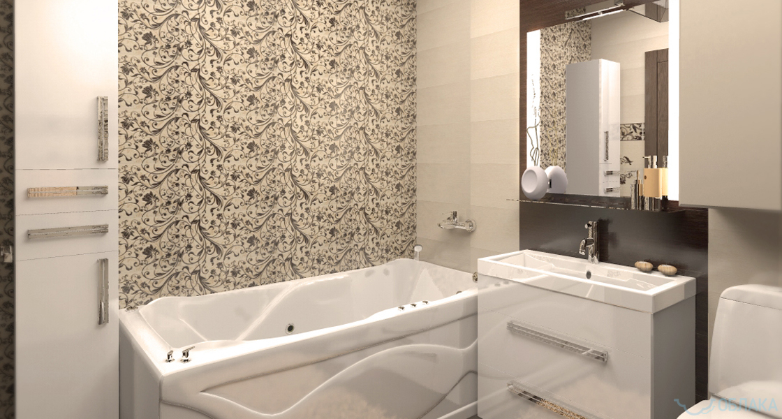 Дизайн решение ванной комнаты. Облако №7 - рис.4