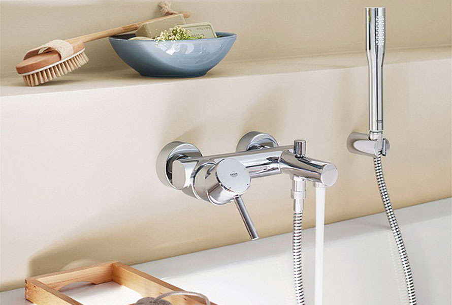 Со смесителем. Смеситель Grohe 32211001. Grohe Concetto 32211001. Смеситель Concetto 32211001. Grohe Concetto 32211001 однорычажный.