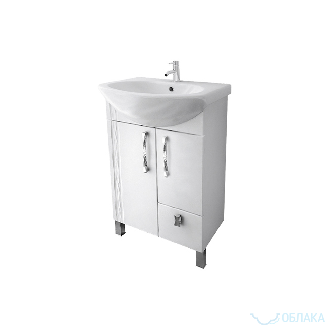 Тумба Кристи-52 R-art52039--Мебель для ванной комнаты-1