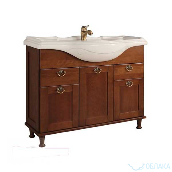 Roca America 105 орех-art52694--Мебель для ванной комнаты-1