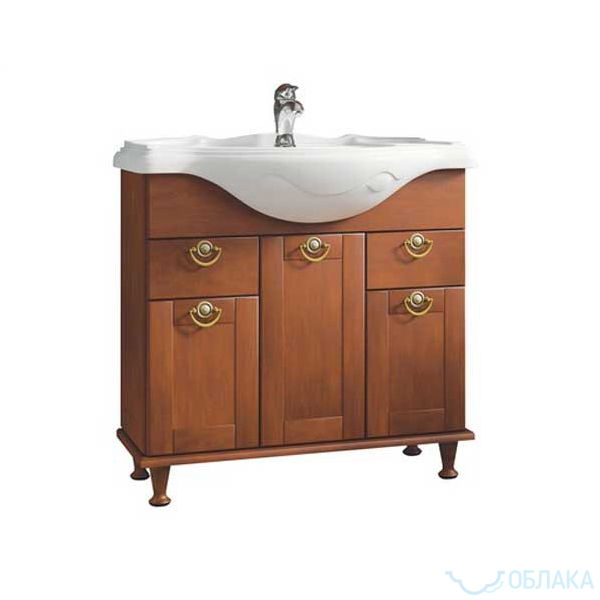 Roca America 85 орех-art52695--Мебель для ванной комнаты-1