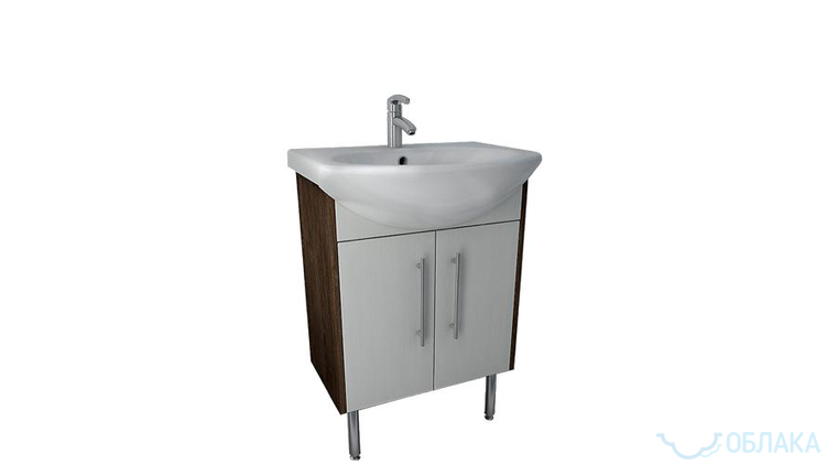 Тумба Эко wood-55-art1845--Мебель для ванной комнаты-1