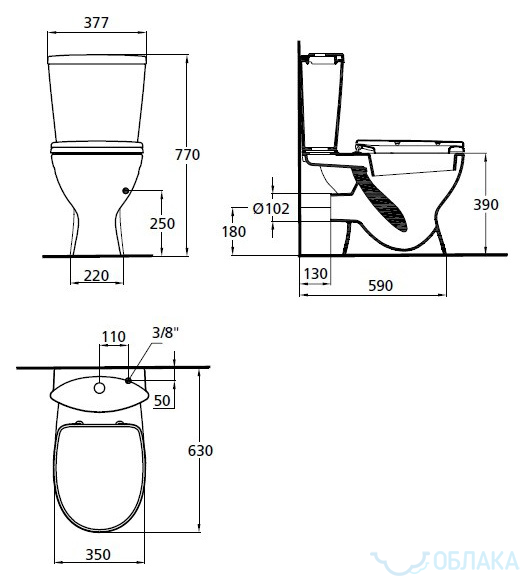 Ideal Standard-art38219-W904401-Унитазы-1