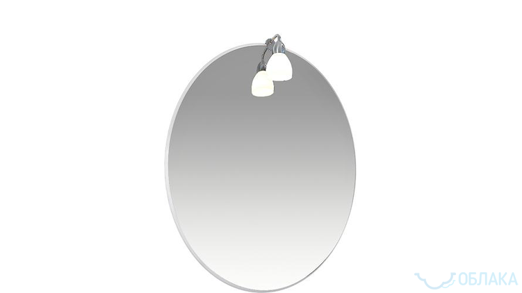 Зеркало Лира-65 с подсветкой-art1954--Мебель для ванной комнаты-1